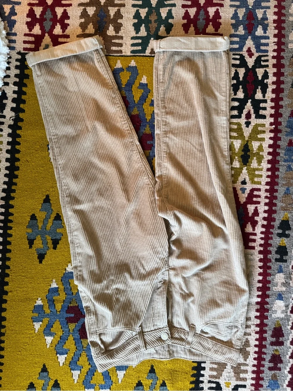 Classic Corduroy Women’s Pants in Beige